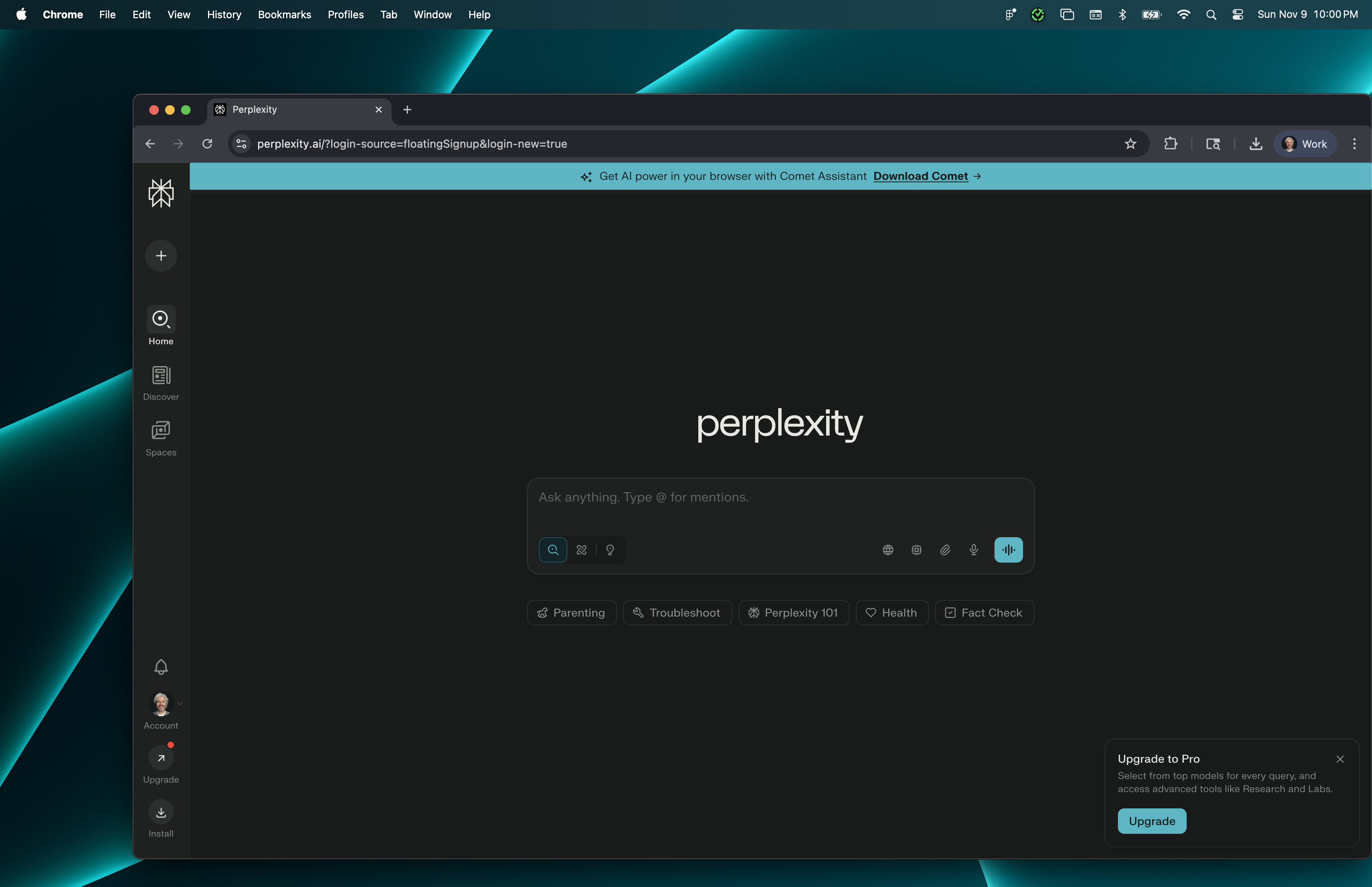 Interface in browser under teardown review